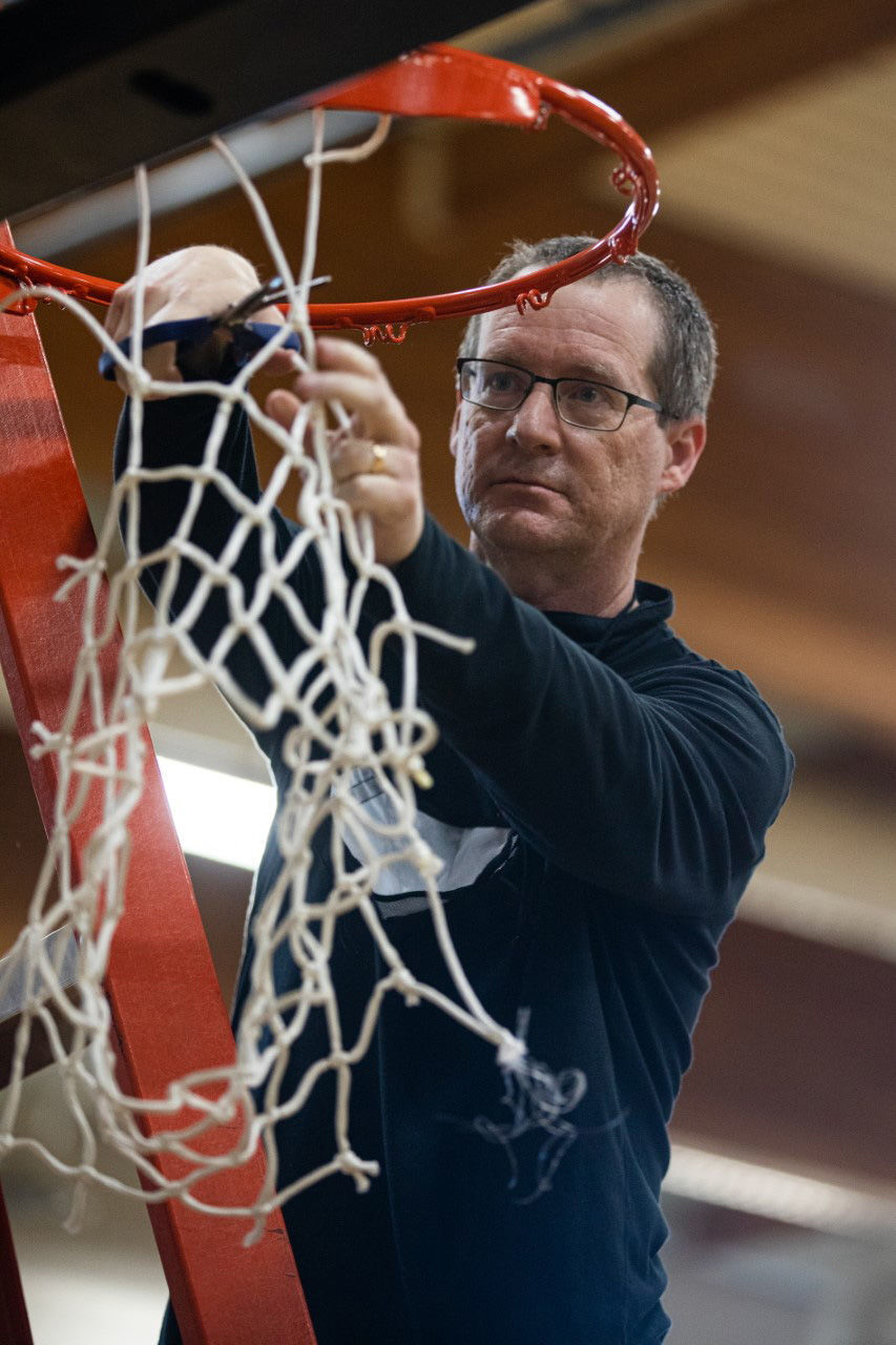 Argyle coach Russell Perkins